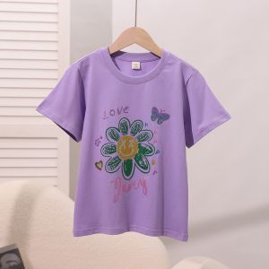 Juicy Couture Love Juicy Floral Tee 7410 Women/Kids T-Shirt Purple